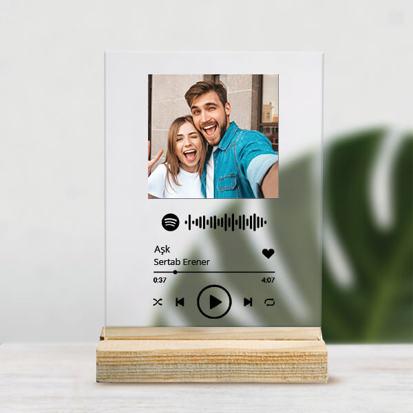 Kişiye Özel Pleksi Spotify Plak